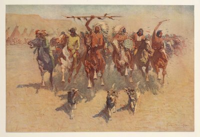 The Ceremony of the Scalps by Frederic Remington
